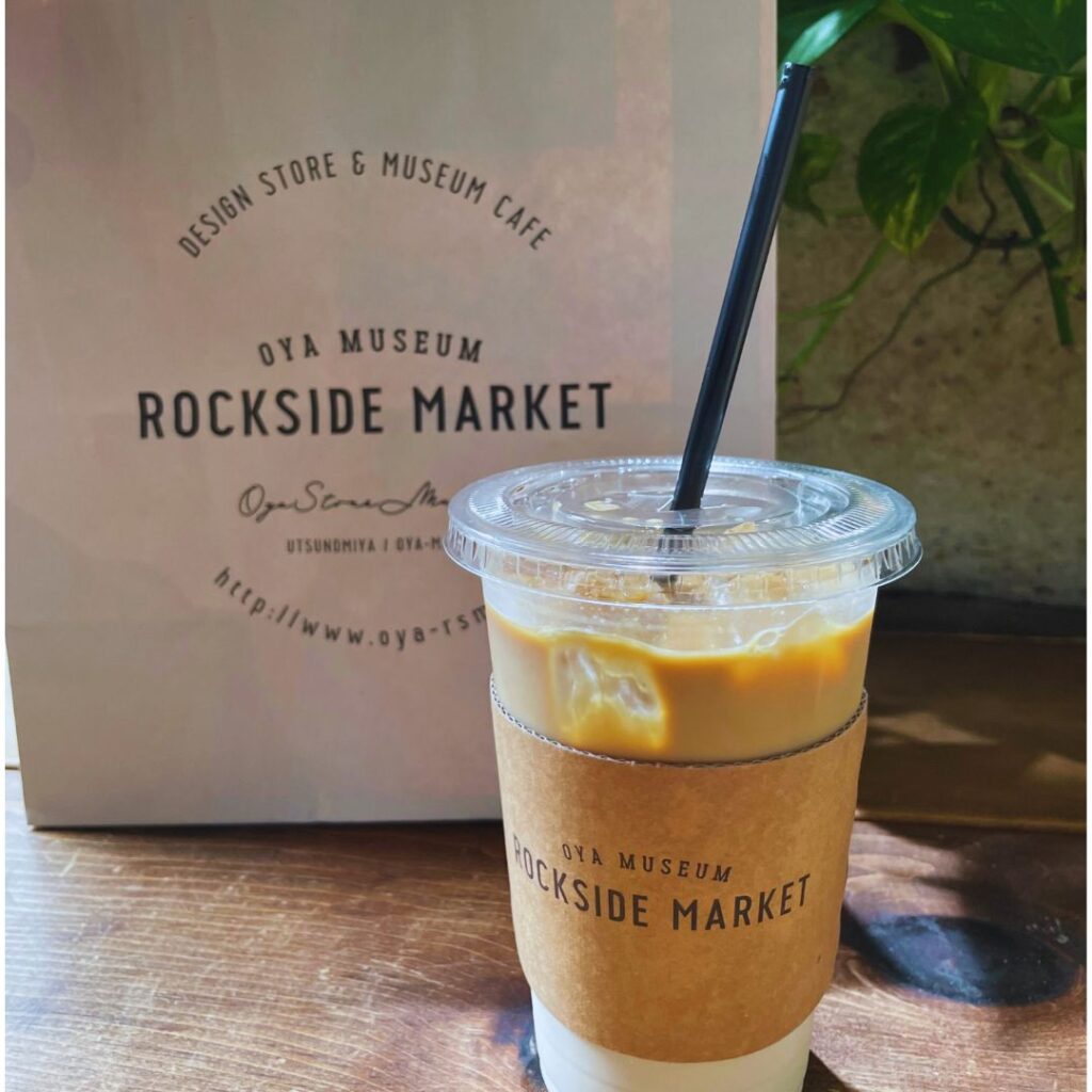 ROCKSIDE MARKET内コーヒーとお土産