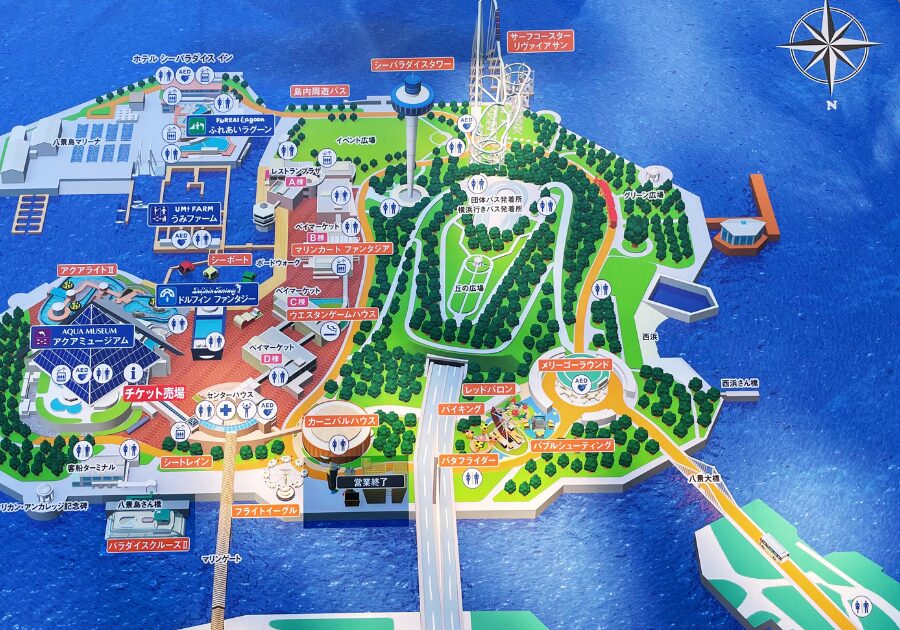 八景島シーパラダイス地図