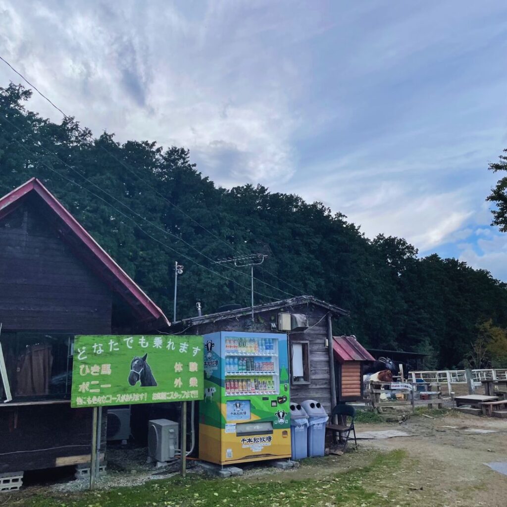 千本松牧場乗馬体験エリア