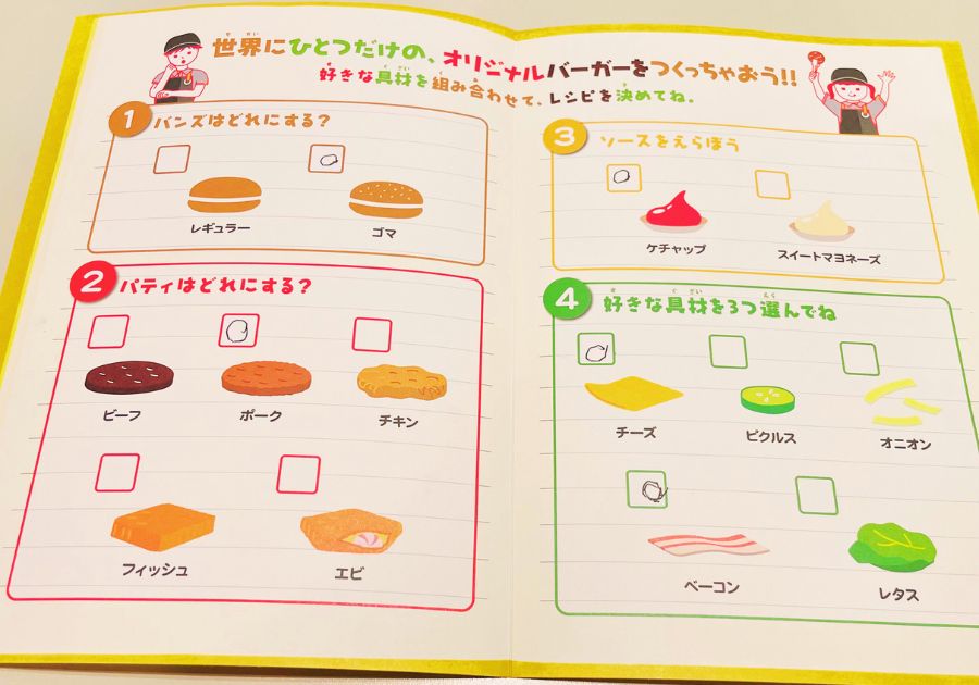 マックアドベンチャーレシピノート