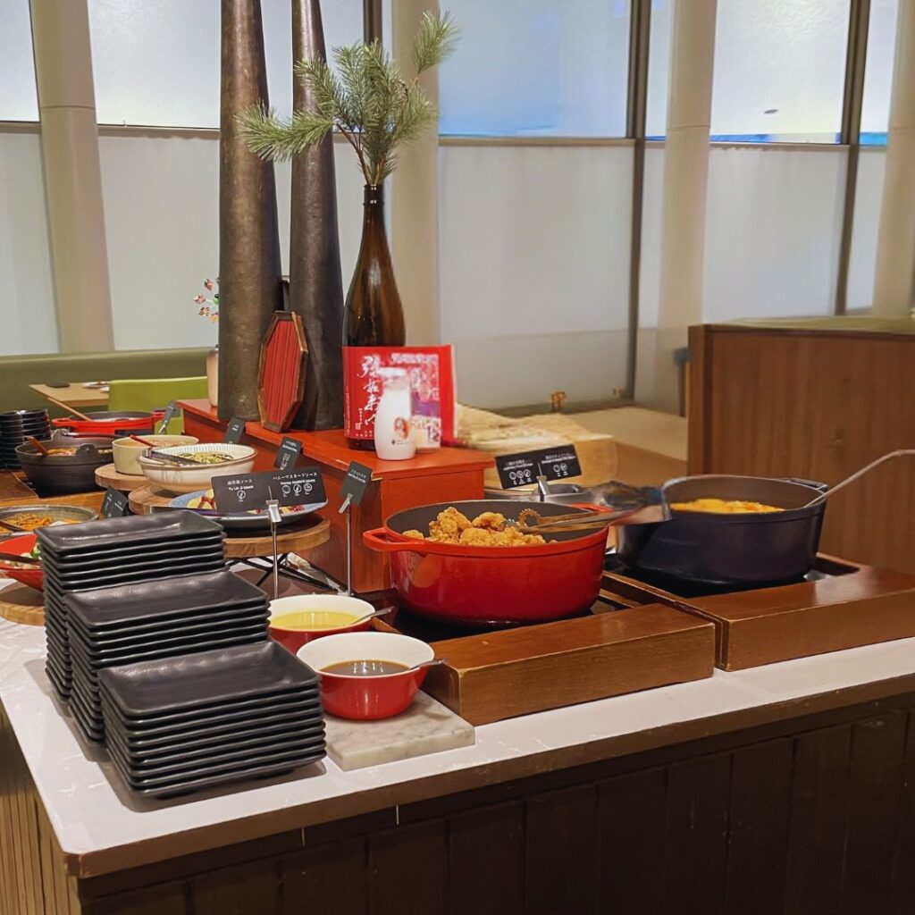 夕食ビュッフェ